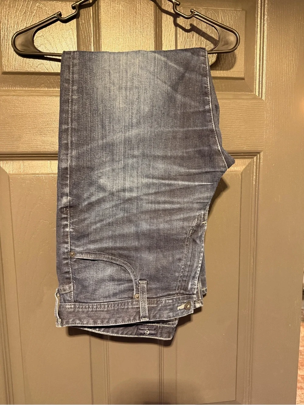Ag Adriano Goldschmmied The Graduate Tailored Leg Blue Denim Jeans